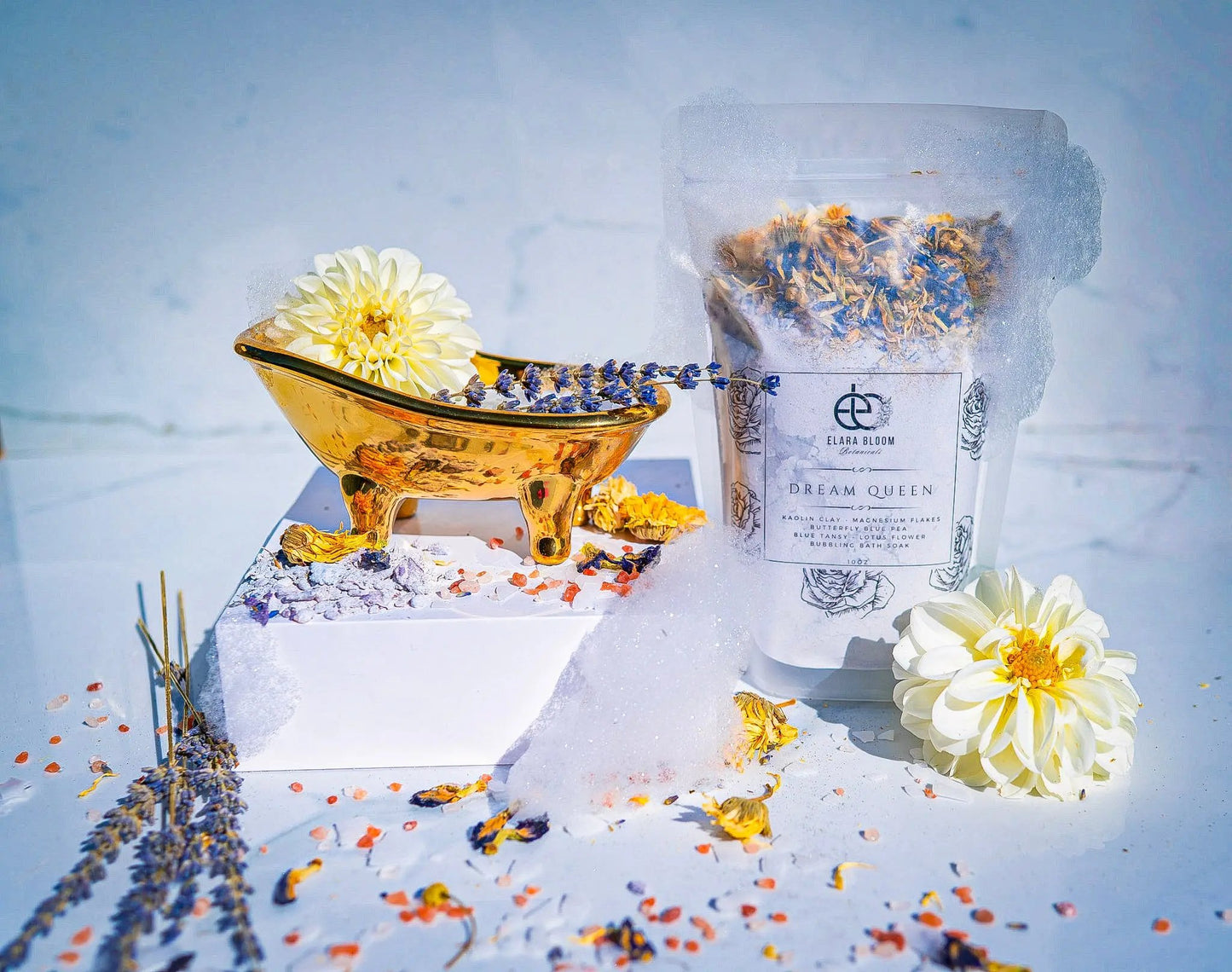 Dream Queen Ritual Bath Soak Elara Bloom Botanicals